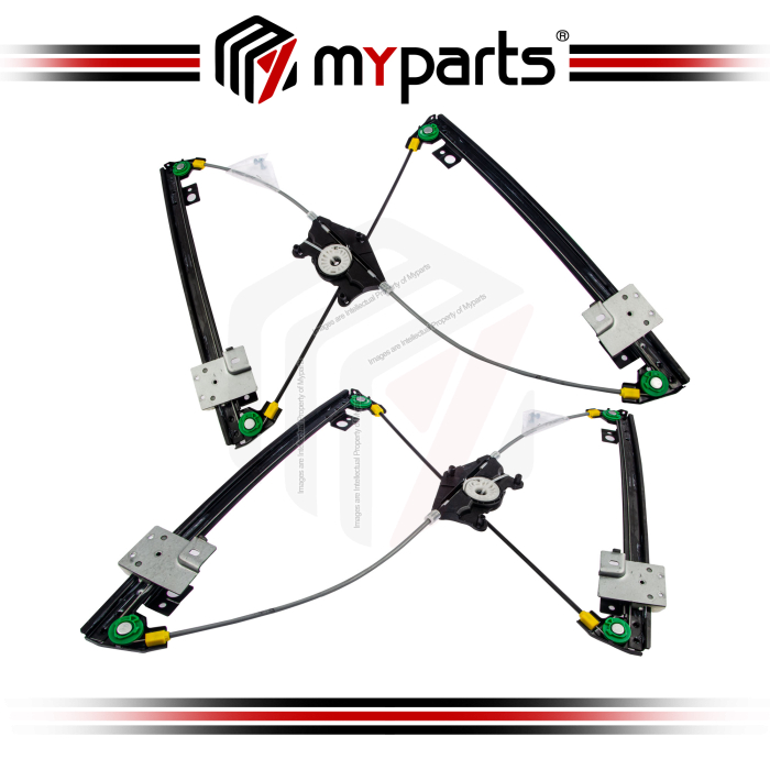 Door Window Regulator Front (No Motor) (Set LH+RH)