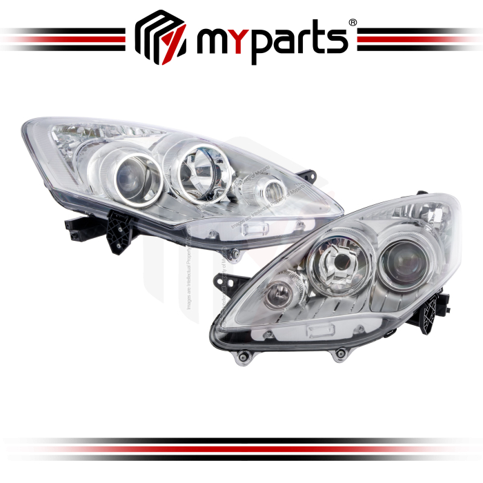 Head Light (Clear Cap) (Set LH+RH)