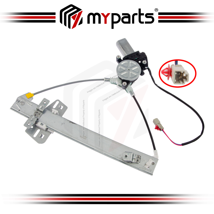Door Window Regulator Rear (With Motor)