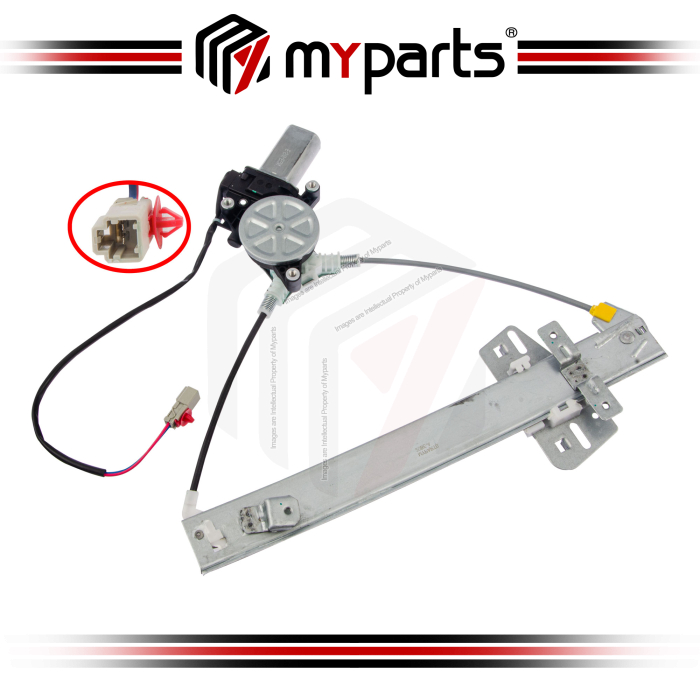 Door Window Regulator Rear (With Motor)