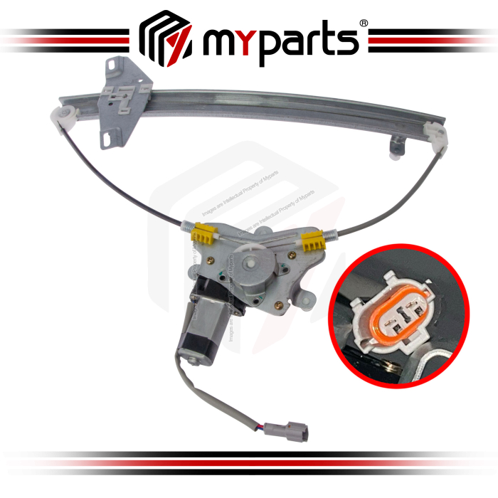 Door Window Regulator FRONT (With Motor)