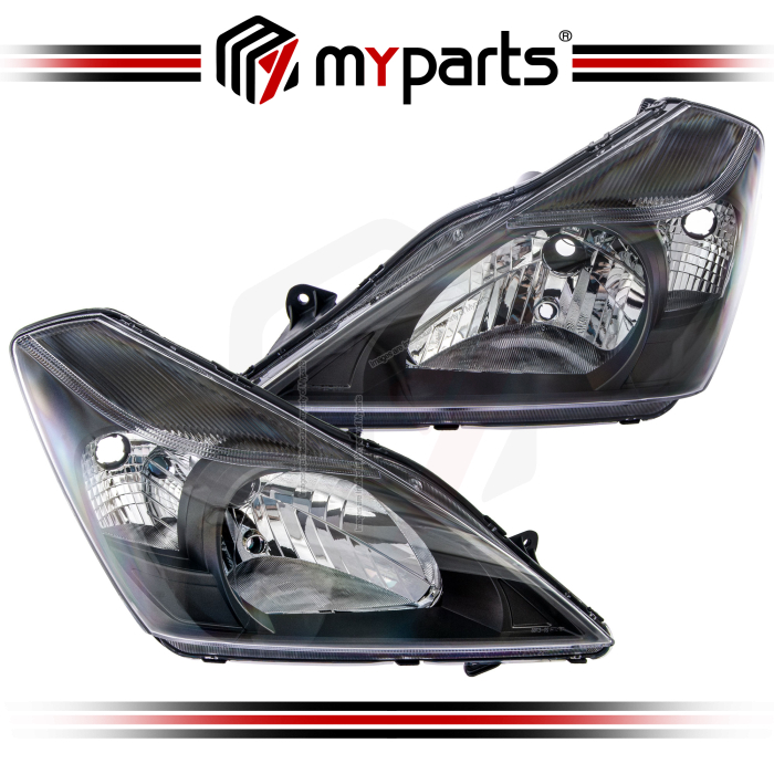 Head Light (Dark Grey) (Set LH+RH)