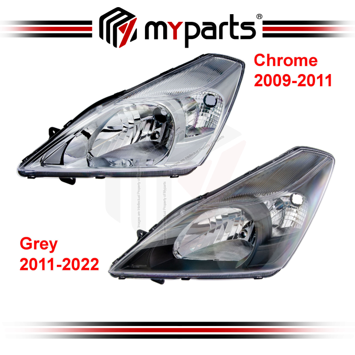 Head Light (Grey / Chrome) (VAR)