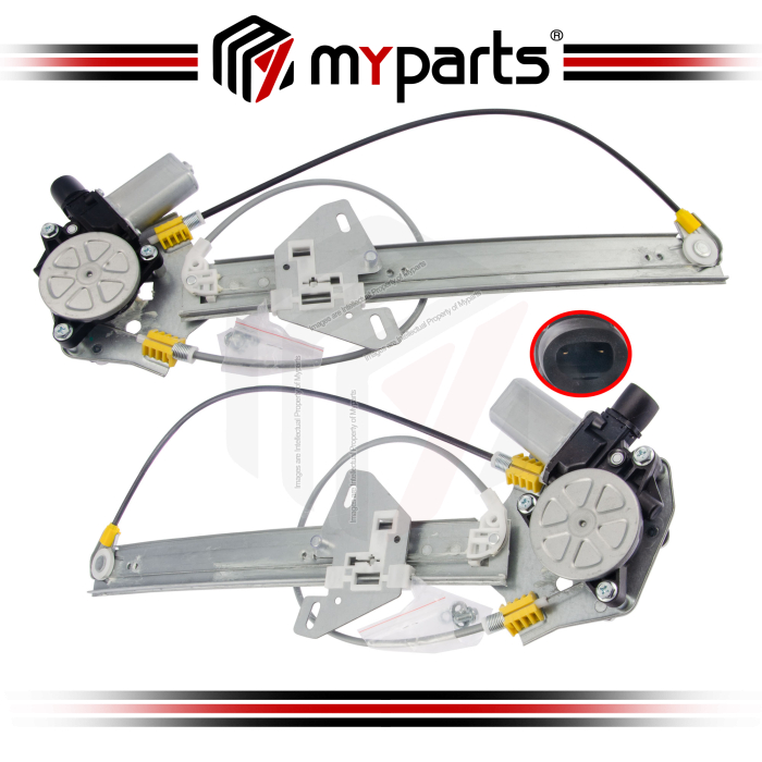 Door Window Regulator REAR (With Motor) (Set LH+RH)