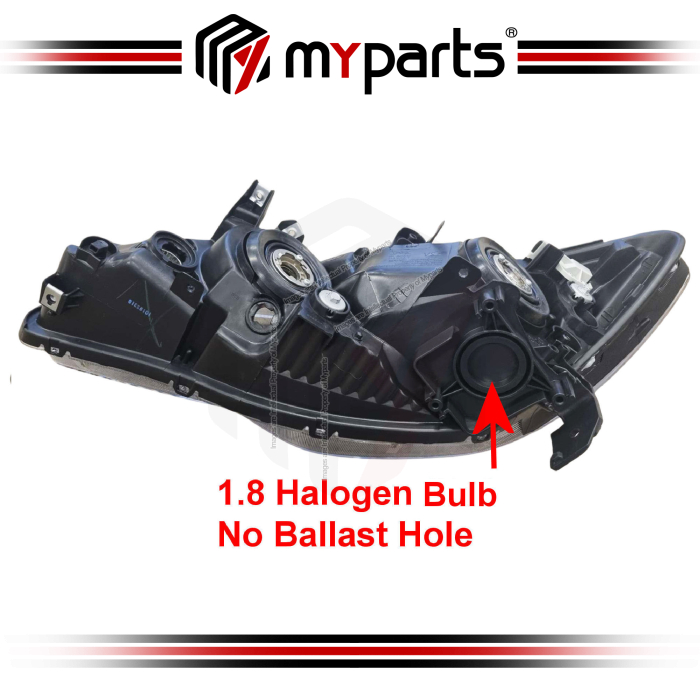 Head Light 1.8L No HID / Xenon