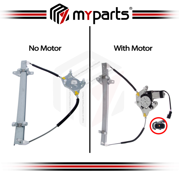 Door Window Regulator Front (WITH / WITHOUT Motor) (VAR)