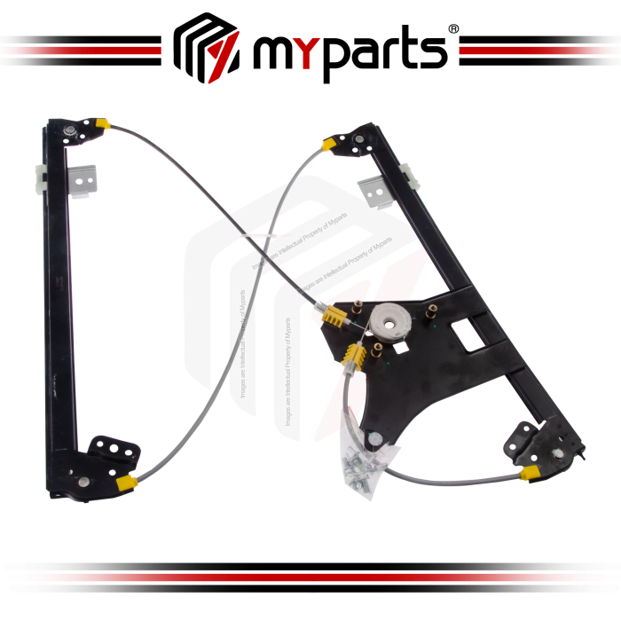 Door Window Regulator Front (No Motor)
