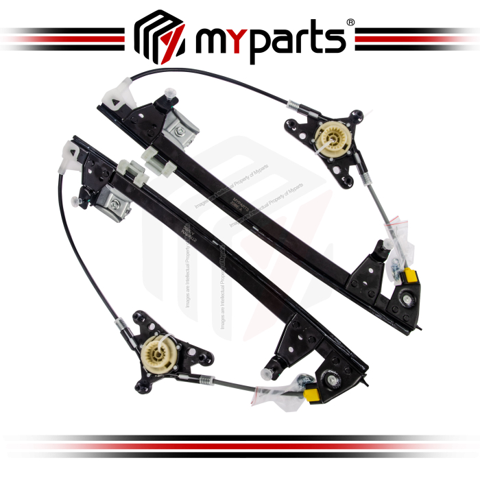 Door Window Regulator Rear (No Motor) (Set LH+RH)
