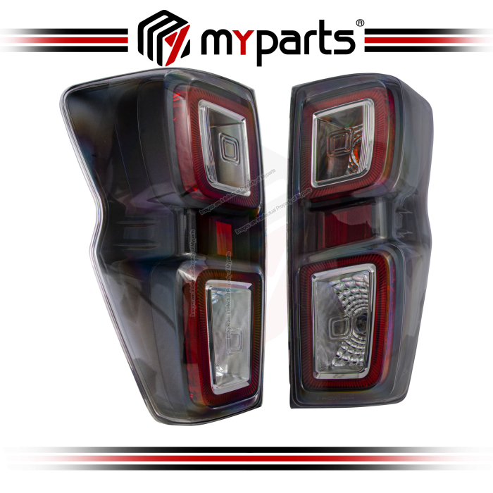 Tail Lamp (LED Spec Black Bezel) (No Fog Light) (Set LH+RH)