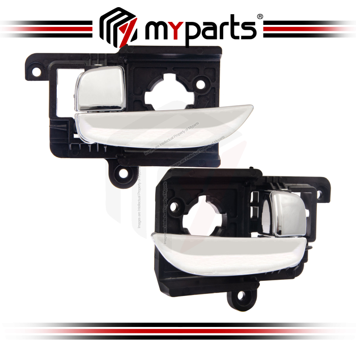 Door Handle Inner FRONT (Chrome) (Set LH+RH)