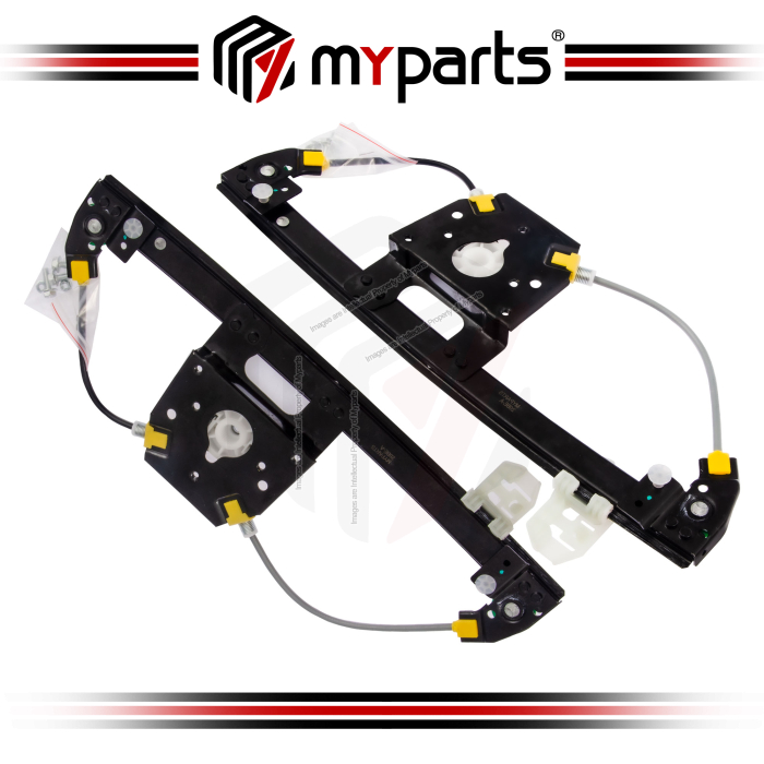 Door Window Regulator Rear (No Motor) (Set LH+RH)