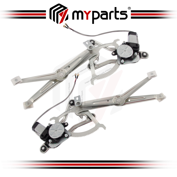 Door Window Regulator Front (With Motor) (Set LH+RH)