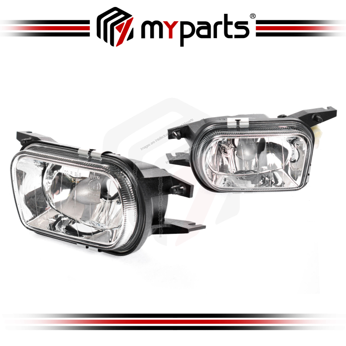 Fog Lamp 2002-2004 (Crystal Lens) (Set LH+RH)