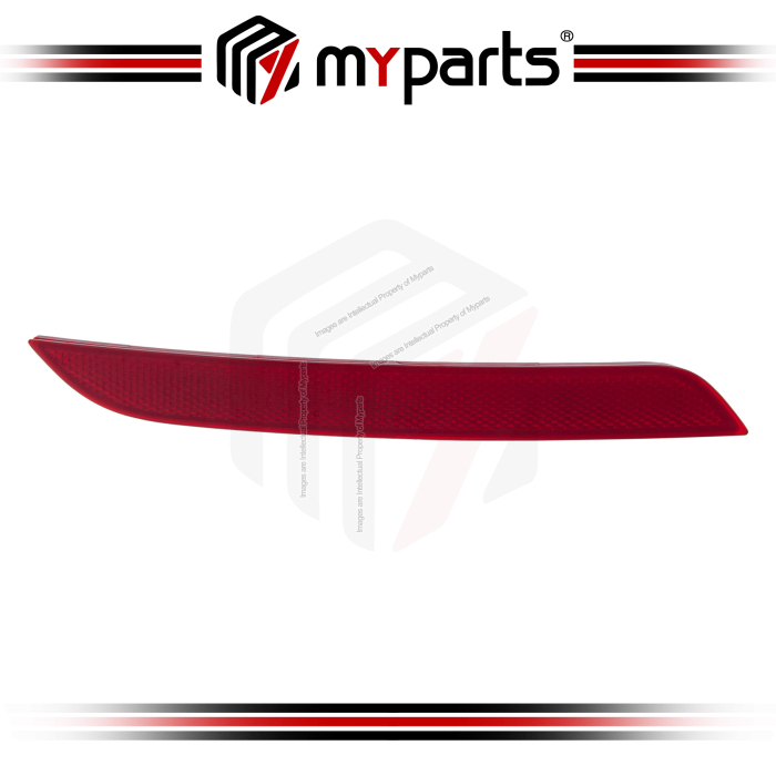 TYC Fits BMW 3 Series F30 F31 Series 1 2012~2015 | Rear RED Bumper Reflector (Standard Spec) | LH LHS Left Hand (Passenger Side)