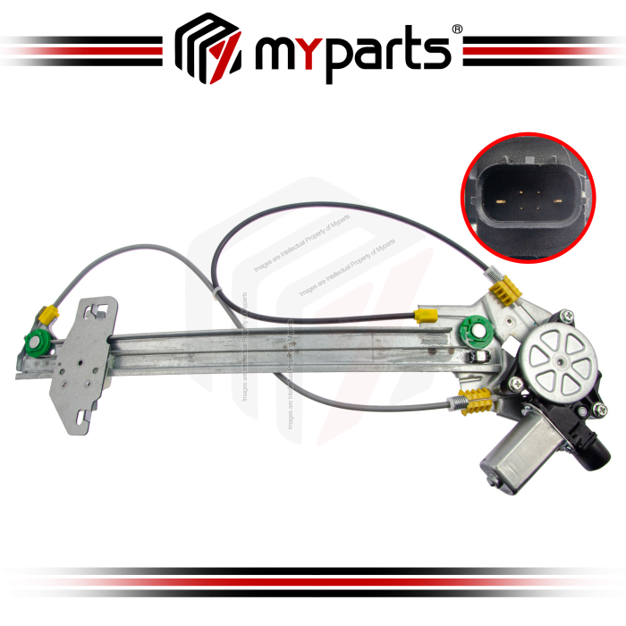 Myparts Honda Civic FC 2016-2021 (With Motor) FRONT Power Electric Window Gear Regulator | LH Left Hand (Passenger)