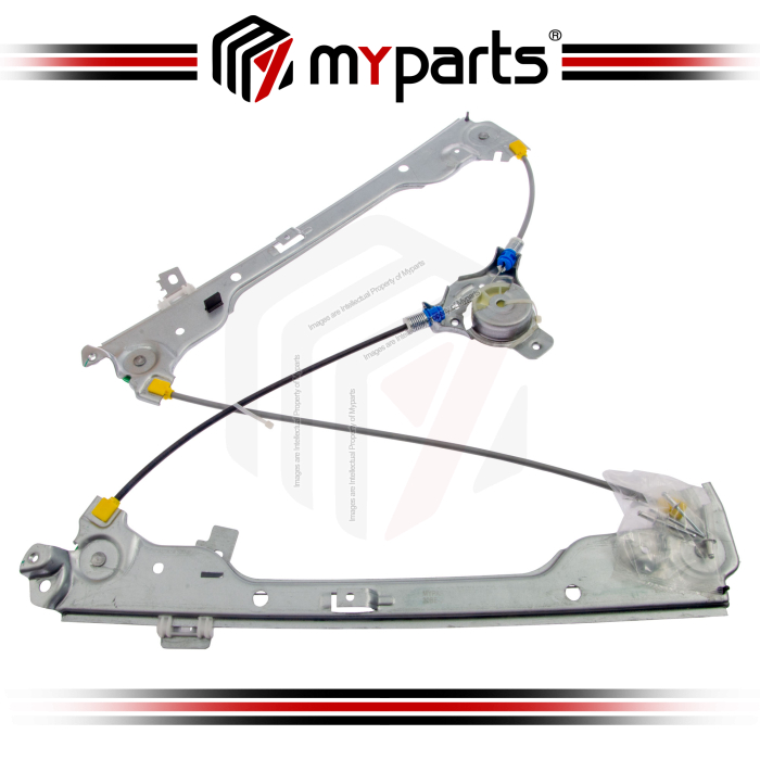 Myparts Fits Nissan Dualis J10 2007-2010 | FRONT Electric Power Door Window Regulator (No Motor) | LH LHS Left Hand (Passenger Side)