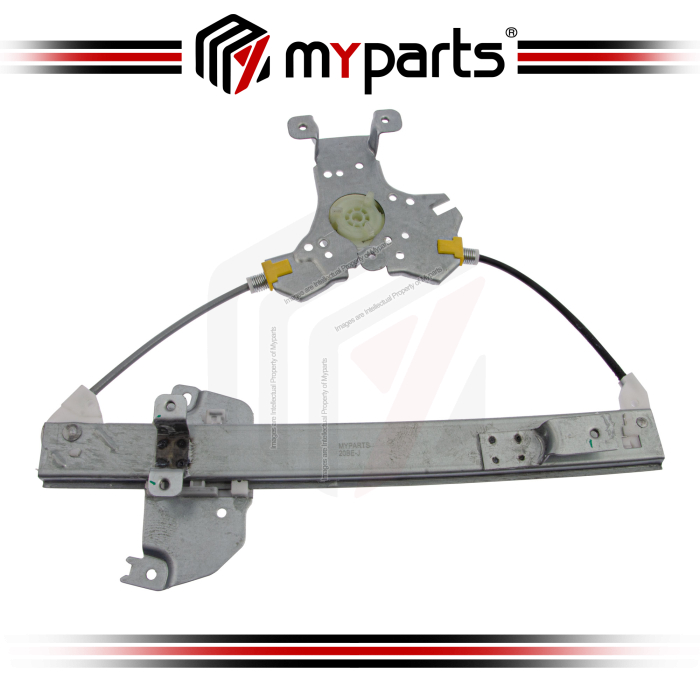 Myparts Fits Nissan Dualis J10 2007-2010 | REAR Electric Power Door Window Regulator (No Motor) | LH LHS Left Hand (Passenger Side)