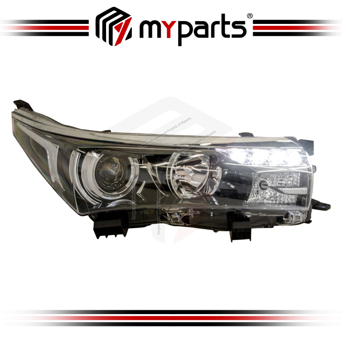 TYC Fits Toyota Corolla Altis ZRE172 Sedan 2013-2016 | Headlight Head Light Front Lamp (With Projector With LED) | RH RHS Right Hand (Driver Side)
