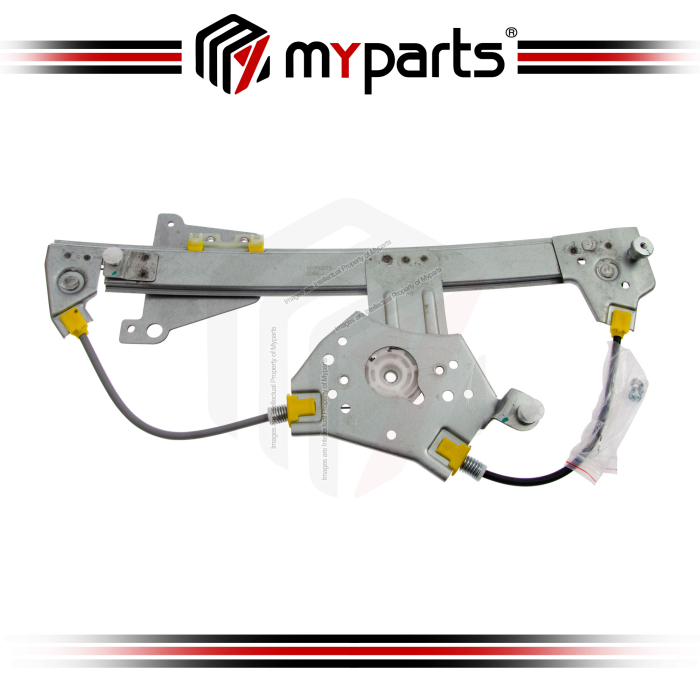 Myparts Volvo S80 1999-2006 | Rear (No Motor) Power Window Gear Regulator Door | LH Left Hand (Passenger side)