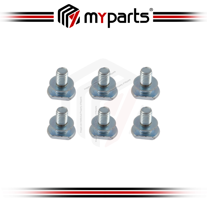 Myparts FitsIsuzu MU-X 2014-2018 SCREW For Bonnet Trim Garnish Moulding