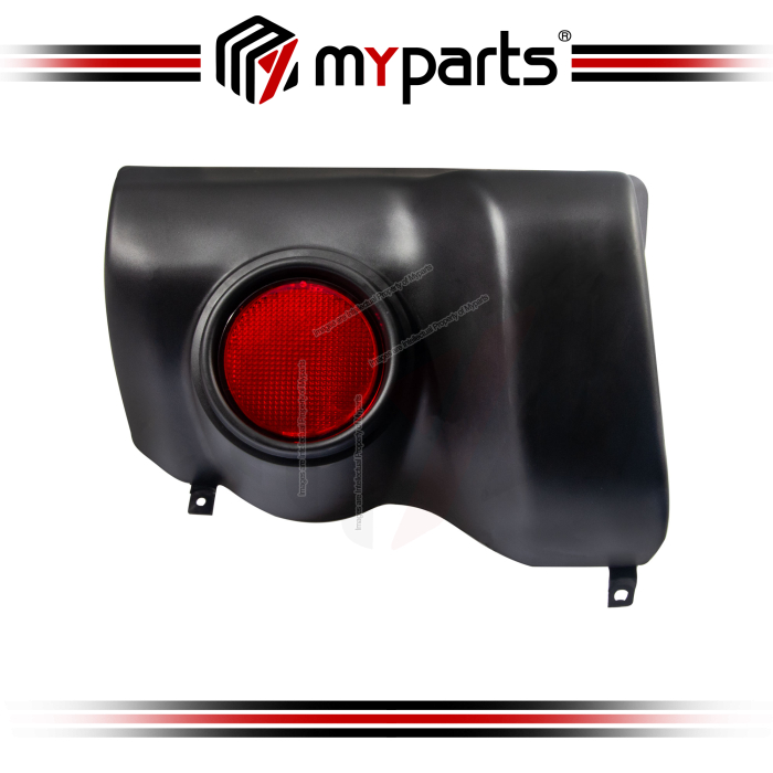 Myparts Mitsubishi Triton L200 ML KA KB 2006-2015 Rear Bumper Side End (With Reflector) Bumper Belakang  | LH Left Hand Side
