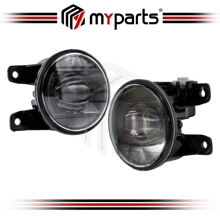Myparts Isuzu DMax RG 2024-On (High Spec) Fog Lamp Fog Light (LED) Lampu Kabus | Pair LH Left (Passenger) + RH Right (Driver)
