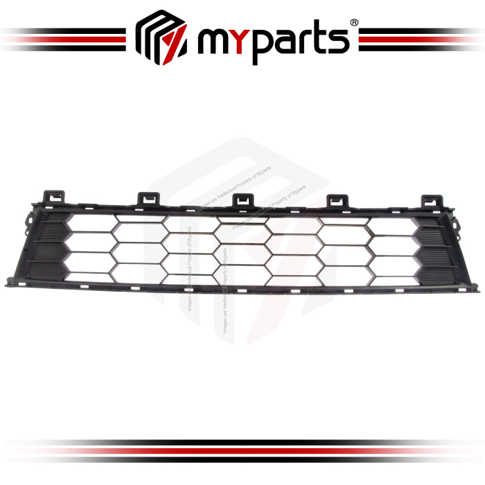 Myparts Fits Mitsubishi Triton MQ KJ KK KL 2015-2018 (Black) Bumper Grille Grill | 1 Unit