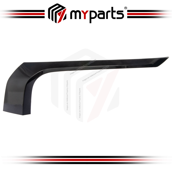 Mitsubishi Triton LC MV 2023-On (Low Spec, Black) Bumper Front Strip Mould | LH Left Hand Side