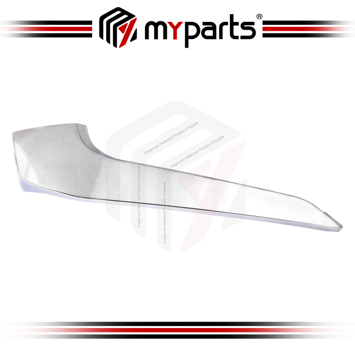 Myparts Fits Mitsubishi Triton MQ KJ KK KL 2019-2023 (High Spec) LOWER Bumper Front Strip Mould  | LH Left Hand Side