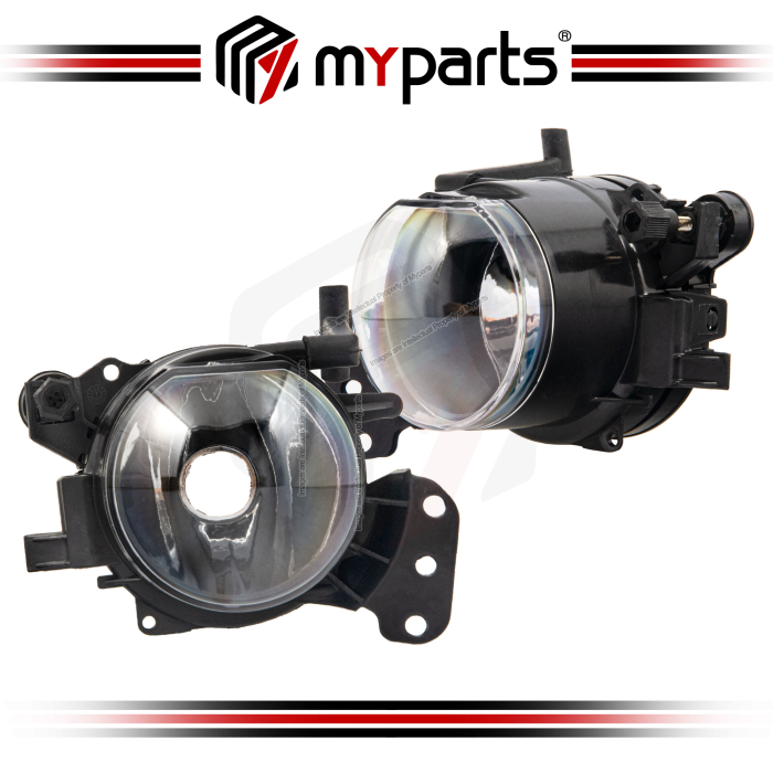 Myparts BMW 5 Series E60 M Sport 2003-2010 Foglights Fog Lights Spot Driving Lamps | Set LH Left Hand Side + RH Right Hand Side