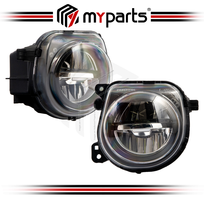 Myparts BMW 5 Series F10 LCI-Facelift 2013-2016 Foglights Fog Lights Spot Driving Lamps | Hand ( Side)