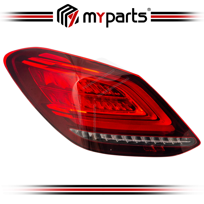 Myparts Mercedes-Benz C-class W205 Facelift 2018-2021 Tail Lamp Tail Light TailLamp Taillight Rear Lamp | LH LHS Left Hand Kiri (Passenger Side)