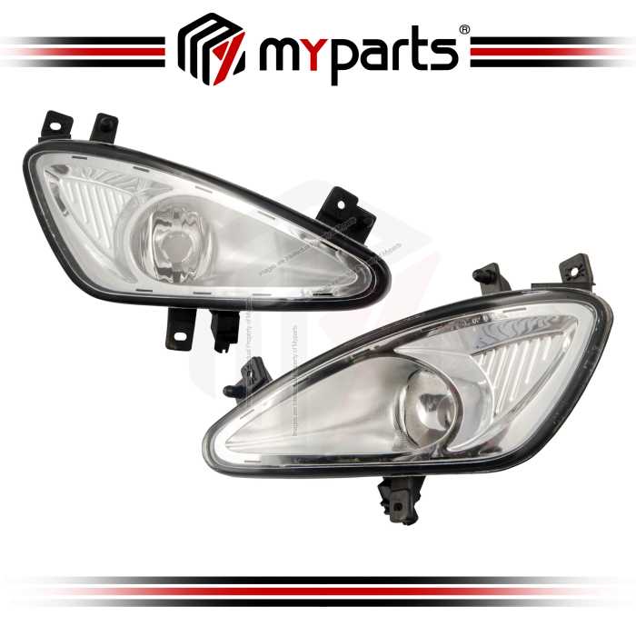 Myparts Mercedes Benz S-class W221 Standard 2006-2009 Foglights Fog Lights Spot Driving Lamps | Set LH Left Hand Side + RH Right Hand Side