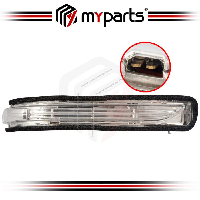 Myparts Mercedes-Benz A-class W169 2007-2010 Side Door Mirror LED Signal Lamp Indicator Turn | RH Right Hand Kanan