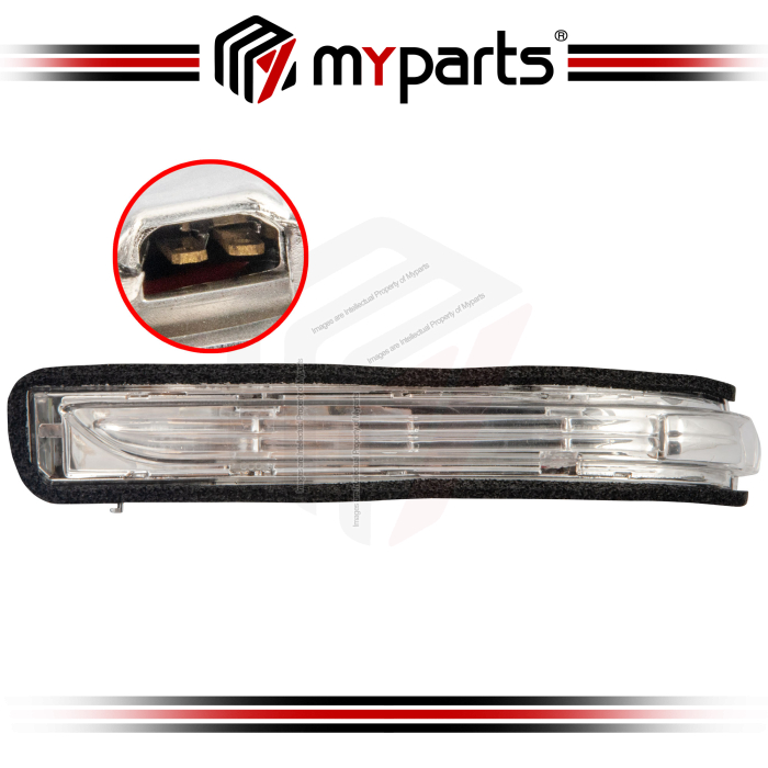 Myparts Mercedes Benz B Class Hatch W245 2008-2012 Side Door Mirror LED Signal Lamp Indicator Turn | LH Left Hand Kiri