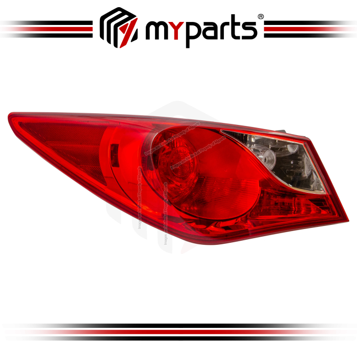 TYC Fits Hyundai Sonata YF 2011-2014 Outer Taillight Tail Light Rear Lamp | LH LHS Left Hand (Passenger Side)