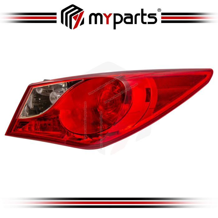 TYC Fits Hyundai Sonata YF 2011-2014 Outer Taillight Tail Light Rear Lamp | RH RHS Right Hand (Driver Side)