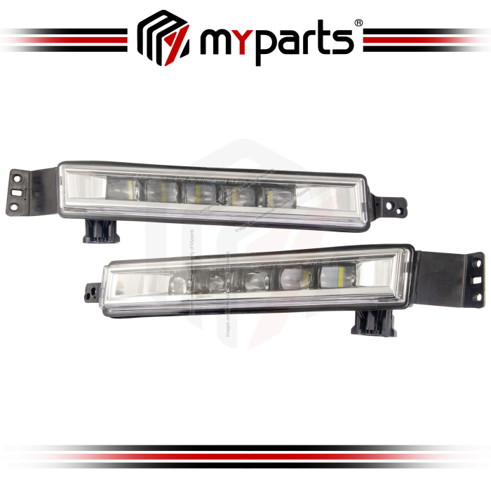 Myparts Fits Honda Accord CR T2A Facelift 2016-2019 (Low Spec) Fog Light Spot Driving Lamp (LED) |  Set LH Left Hand Side + RH Right Hand Side