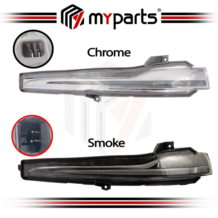 Myparts Mercedes Benz Vito V220 V250 W447 2014-2023 Side Door Mirror LED Signal Lamp Turn | Pair LH LHS Left Hand + RH RHS Right Hand