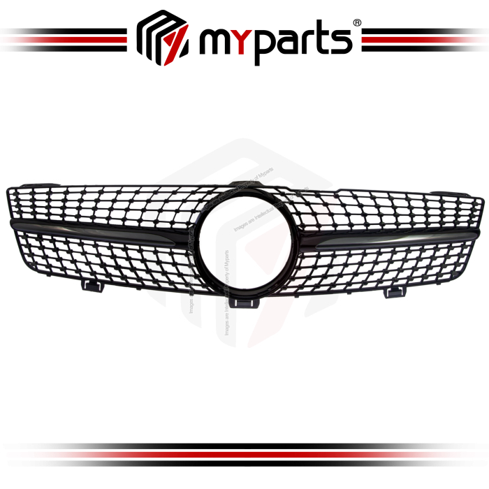 Myparts Fits Mercedes Benz CLS-Class C219 2008-2010 Facelift Front Radiator Main Grille Grill | 1 Unit