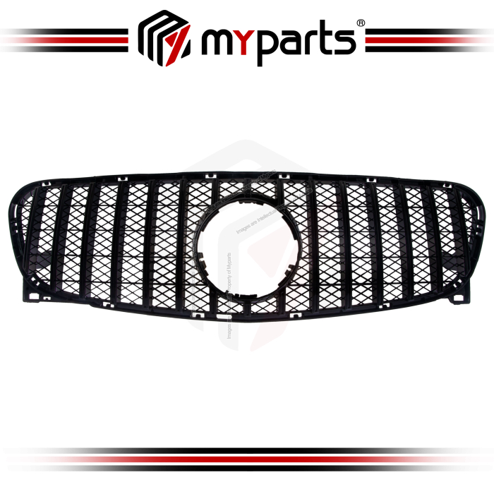 Myparts Fits Mercedes Benz GLA-Class X156 2014-2017 Pre-Facelift Front Radiator Main Grille Grill | 1 Unit