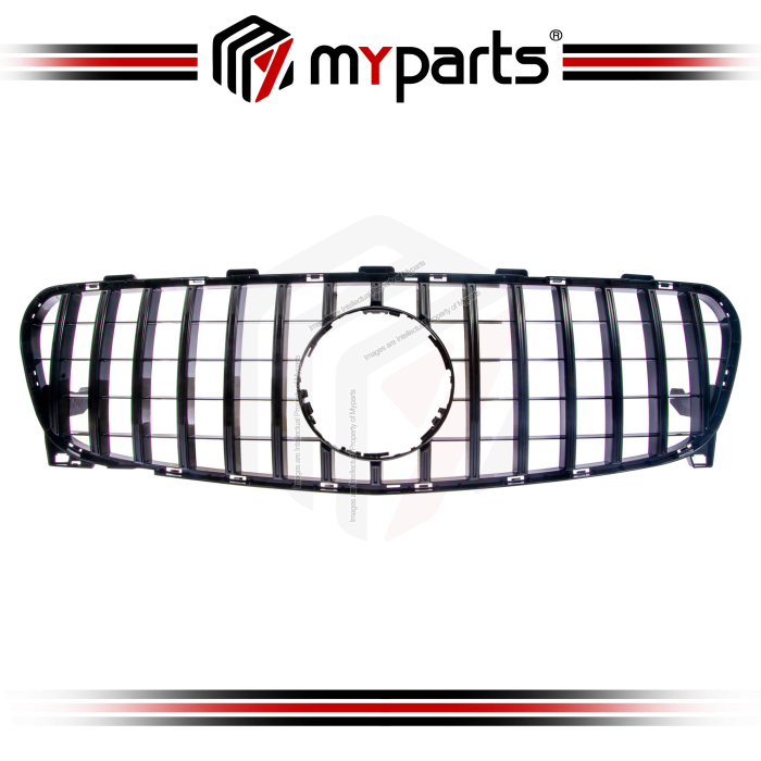 Myparts Fits Mercedes Benz GLA-Class X156 2018-2019 Facelift Front Radiator Main Grille Grill | 1 Unit