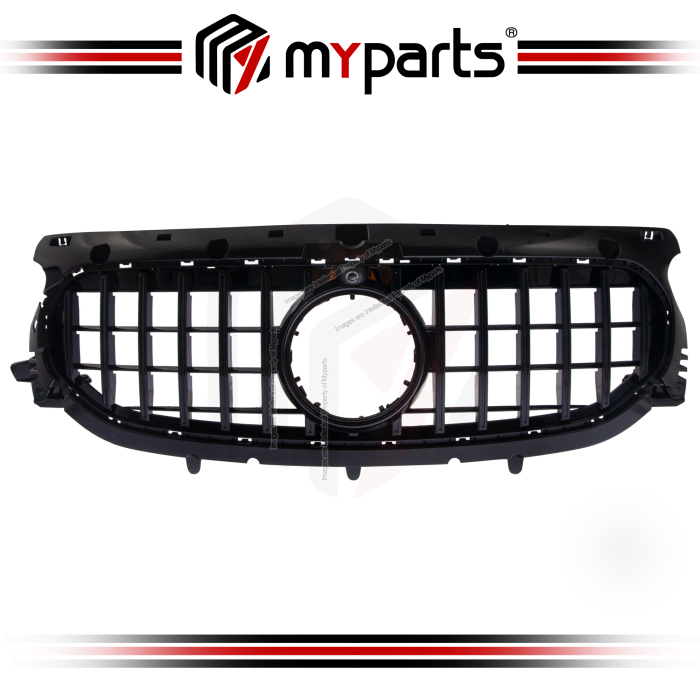 Myparts Fits Mercedes Benz GLA-Class H247 2020-2023 Front Radiator Main Grille Grill | 1 Unit