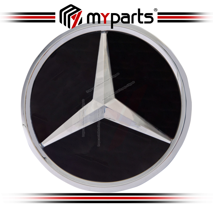 Myparts Mercedes-Benz E-class W213 2016-2019 (Chrome) Front Logo Emblem Grille Badge | 1 Unit