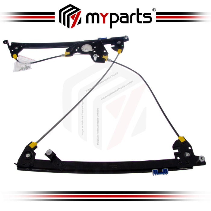 Myparts Renualt Megane BFB 2016-2024 | Fronr (4 Door, No Motor) Power Window Gear Regulator Door | RH Right Hand (Driver side)
