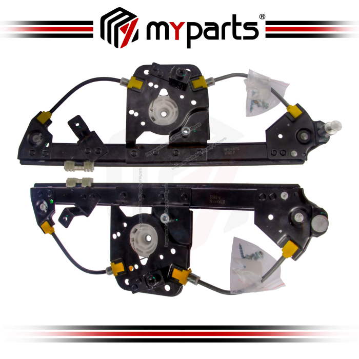 Myparts Renault Megane BFB 2016-2024 | Rear (No Motor) Power Window Gear Regulator Door | (Set LH Left + RH Right side)