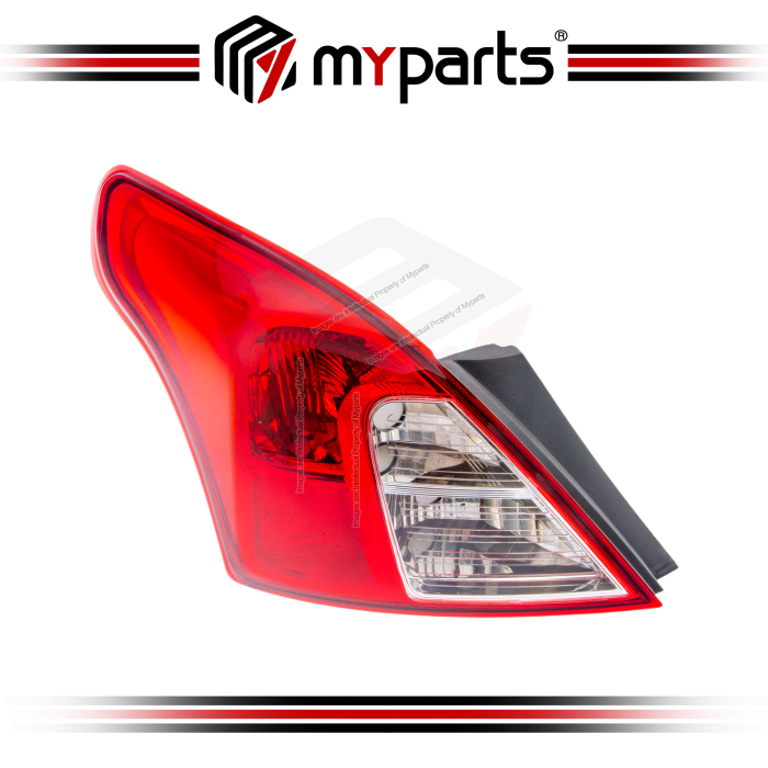 Myparts Nissan Almera N17 HR15 Sedan 2012-2019 (No Fog) Tail Lamp Taillamp Rear Tail Light Taillight | LH Left Hand (Passenger Side)