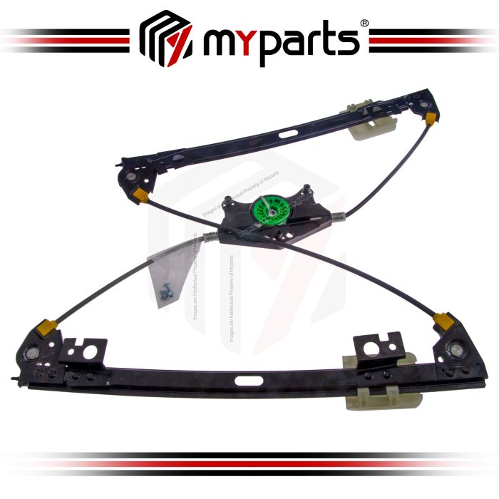 Myparts Volvo V60 2011-2018 | Front (No Motor) Power Window Gear Regulator Door | LH Left Hand (Passenger side)