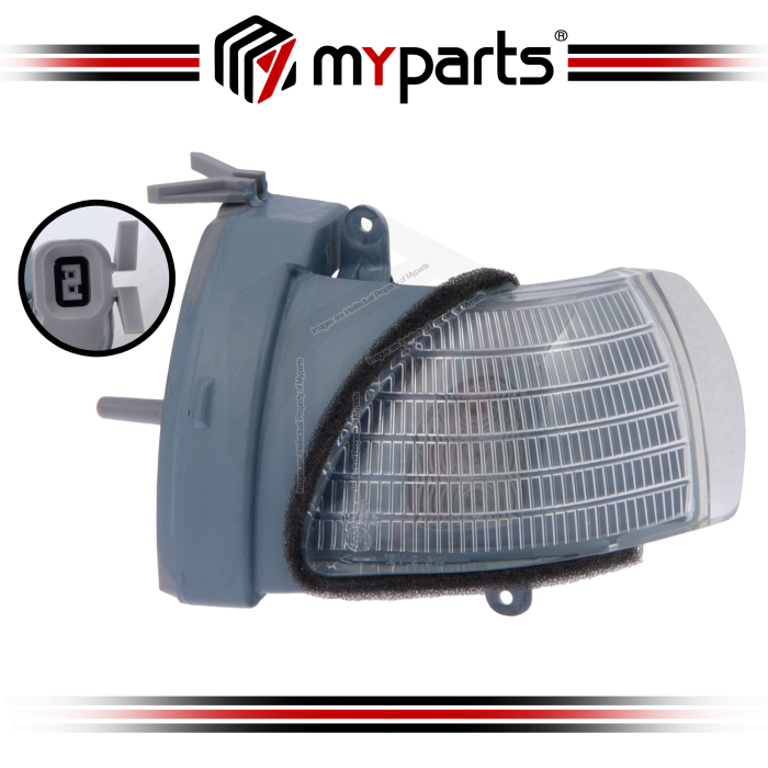 Myparts Mercedes Benz E Class W210 Facelift 1999~2002 Side Door Mirror Signal Lamp Turn | LH LHS Left Hand (Paseenger Side)