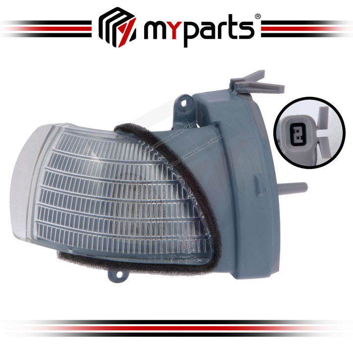 Myparts Mercedes Benz E Class W210 Facelift 1999~2002 Side Door Mirror Signal Lamp Turn | RH RHS Right Hand (Driver Side)
